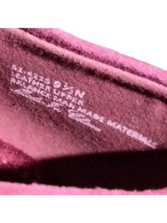 Bella Vita Rhea Size 9.5 Flats Burgundy Kidsuede Pointed Toe Comfort Narrow Fit